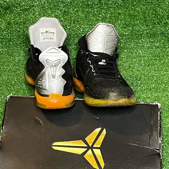 Nike Kobe 10 All Star Black White Green Orange Basketball Mens Shoes - Picture 4 of 5